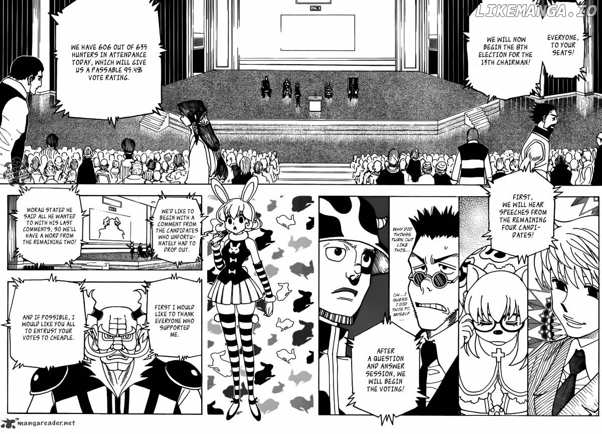 Hunter x Hunter, Chapter 331 image 11